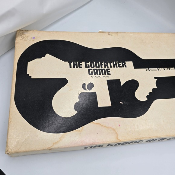 The Godfather Game Board Game Family Edition 1971 Vintage Rare Complete - Picture 6 of 12